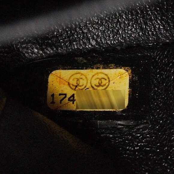 Chanel Black Quilted Patent Classic Medium Double Flap Bag - Picture 9 of 9